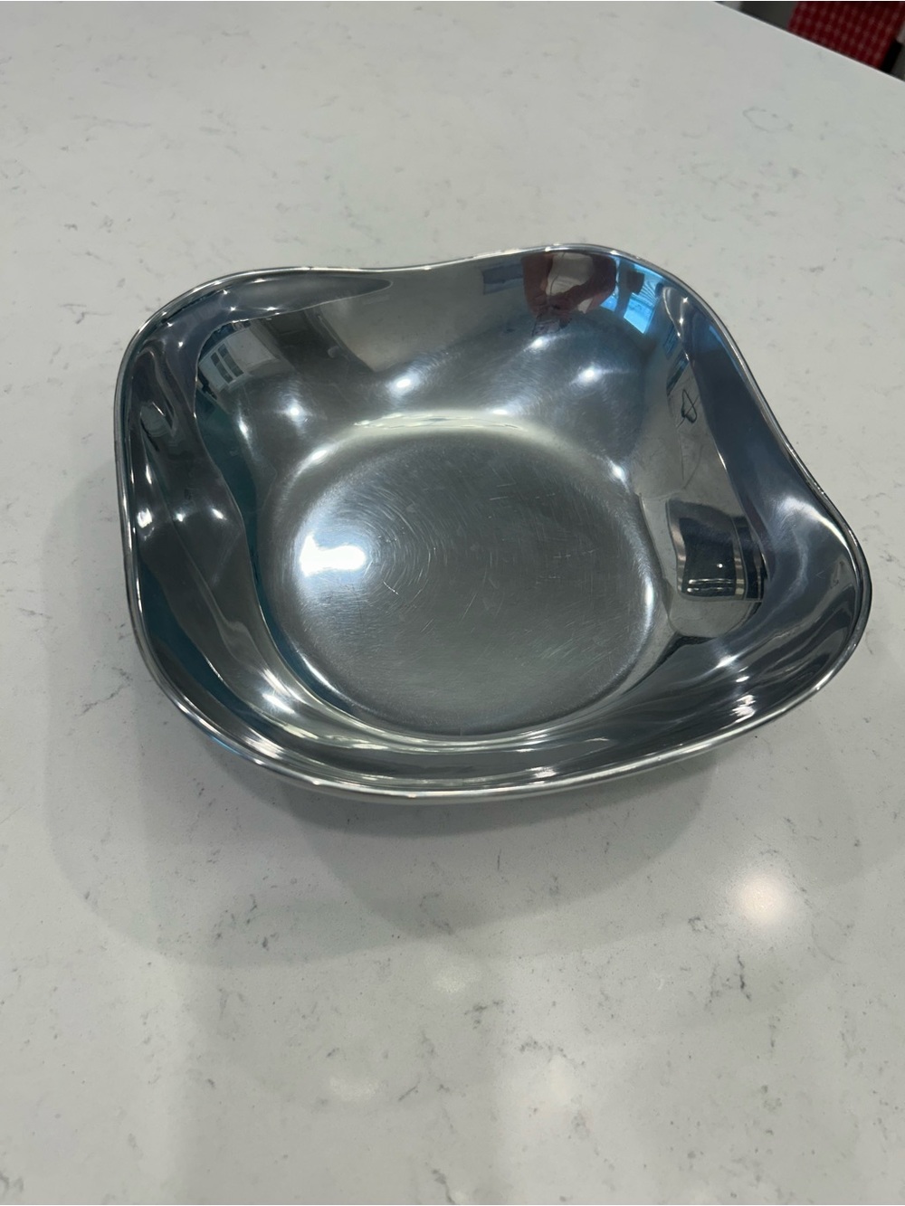Wilton Mount Joy Pewter Serving Bowl